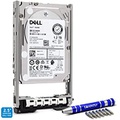 Dell 400-AJPD 1.2TB 10K SAS 12G 2.5” 0G2G54 ST1200MM0099 Exos 10E2400 PowerEdge HDD Enterprise Hard Drive in 13G Tray Bundle with Compatily Screwdriver Compatible with 463-7475 89D