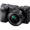 Sony Alpha a6400 Mirrorless Camera: Compact APS-C Interchangeable Lens Digital Camera with Real-Time Eye Auto Focus, 4K Video, Flip Screen & 16-50mm Lens - E Mount Compatible Camer