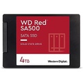 Western Digital 4TB WD Red SA500 NAS 3D NAND Internal SSD - SATA III 6 Gb/s, 2.5/7mm, Up to 560 MB/s - WDS400T1R0A, Solid State Hard Drive