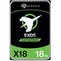 Seagate Exos X18 18TB Enterprise HDD - CMR 3.5 Inch Hyperscale SATA 6Gb/s, 7200 RPM, 512e and 4Kn FastFormat, Low Latency with Enhanced Caching (ST18000NM000J)