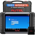 Autel MaxiPRO MP808TS Auto Scanner: 2-Year Free Update (1199 Bucks), 2022 Updated of MaxiCOM MK808TS, MP808BT PRO, MaxiSYS MS906 with TPMS, 31 Service, Active Test, BT Full System