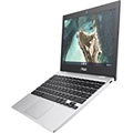 ASUS Chromebook CX1, 11.6 HD NanoEdge Display, Intel Celeron N3350 Processor, 32GB eMMC,? 4GB RAM, Chrome OS, Transparent Silver, CX1100CNA-AS42