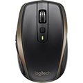 Logitech MX Anywhere 2 Wireless Mouse ? Use On Any Surface, Hyper-Fast Scrolling, Rechargeable, for Apple Mac or Microsoft Windows Computers and laptops, Meteorite