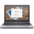 HP Chromebook 11-Inch Laptop, Intel Celeron N3060 Processor, 2 GB SDRAM, 16 GB eMMC Storage, Chrome OS (11-v000nr, Ash Gray)