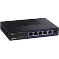 TRENDnet 5-Port Unmanaged 2.5G Switch, 5 x 2.5GBASE-T Ports, 25Gbps Switching Capacity, Backwards Compatible with 10-100-1000Mbps Devices, Fanless, Wall Mountable, Black, (TEG-S350