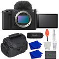 Sony ZV-E1 Mirrorless Camera (Black) Advanced Accessory Bundle with Starter Kit, Gadget Bag, 3-in-1 USB Type-C Card Reader & More