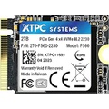 XTPC Systems 2TB P560 M.2 2230 NVMe PCIe SSD Gen 4.0x4 Single-Sided Drive, 5100MB/s Read, 3200 MB/s Write (Upgrade for Steam Deck, Surface Pro 7, Surface Laptop 4)