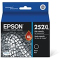 EPSON T252 DURABrite Ultra Ink High Capacity Black Cartridge (T252XL120-S) for select Epson WorkForce Printers