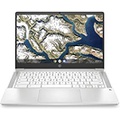HP Chromebook 14 HD Thin and Light Laptop, Intel Celeron N4000 Dual-Core Processor, 4GB RAM, 32GB eMMC, Backlit Keyboard, WiFi, Up to 13 hrs Battery Life, Chrome OS, Ceramic White