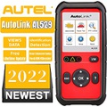 Autel AL529 AutoLink Vehicle OBD2 Scanner Car Code Reader Auto Diagnostic Tool Read/Erase Codes Freeze Frame Data, Enhanced Codes in Powertrain System for Ford/GM/Chrysler, Free Li