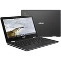 ASUS Chromebook Flip C214MA-YS02T 11.6” Ruggedized and Water Resistant Chromebook, 360 Touchscreen Convertible, Intel N4000, 4GB DDR4 RAM, 32GB Storage, Mil STD design, Chrome OS,
