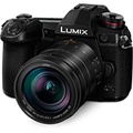 Panasonic LUMIX G9 Mirrorless Camera, Micro Four Thirds, 20.3 Megapixels Plus 80 Megapixel, High-Resolution Mode with LUMIX G Vario 12-60mm F3.5-5.6 Lens (DC-G9MK) , Black