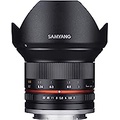 Samyang SY12M-E-BK 12mm F2.0 Ultra Wide Angle Lens for Sony E Cameras, Black