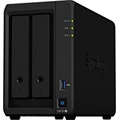 Synology DiskStation DS720+ NAS Server for Business with Celeron CPU, 6GB Memory, 1TB M.2 NVMe SSD, 8TB HDD Storage, DSM Operating System