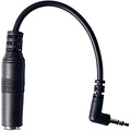Neunaber 1/4 TRS to Right-Angle 3.5 mm TRS Adapter Cable