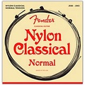 Fender 130 Clear/Silver Classical Nylon Guitar Strings - Ball End