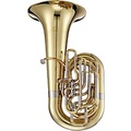 XO 1680L Professional Series 5-Valve 4/4 CC Tuba Lacquer Yellow Brass Bell