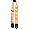 Perris 2 Jaquard Guitar Strap - Gold Suns Golden Suns 39 to 58 in.