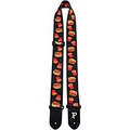 Perris 2 Kids Polyester Guitar Strap Burger and Fries 34 to 51 in.