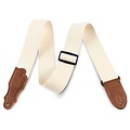 Franklin Strap 2 Natural Cotton Guitar Strap with Leather Ends