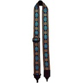 LM Products 2 Retro Style Cotton Banjo Strap Turquoise