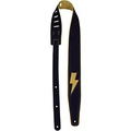 Perris 2.5 Suede with Mini Bolt Guitar Strap - Navy/Yellow Navy/Yellow 41 to 56 in.