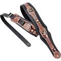 LM Products 2.75 Outlaw Iron Cross Leather Guitar Strap