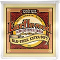 Ernie Ball 2047 Earthwood 80/20 Bronze Silk and Steel Extra Soft Acoustic Guitar Strings