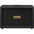 Friedman 2x12 Ported Closed Back Guitar Cabinet With Celestion Vintage 30s Black