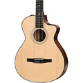 Taylor 312ce-N Grand Concert Nylon-String Acoustic-Electric Guitar Natural