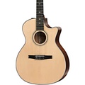 Taylor 314ce-N Grand Auditorium Nylon-String Acoustic-Electric Guitar Natural