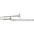 Bach 42BO Stradivarius Series F-Attachment Trombone Silver Yellow Brass Bell Standard Slide