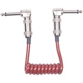 Lava 6 Mini-Coil Right-Angle Patch Cable Metallic Red