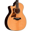 Taylor 614ce-LH V-Class Left-Handed Grand Auditorium Acoustic-Electric Guitar Brown Sugar