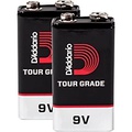 DAddario 9V Battery 2 Pack