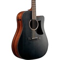 Ibanez AAD190CE Advanced Cutaway All-Okoume Dreadnought Acoustic-Electric Guitar Weathered Black