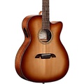 Alvarez AF60CE Folk-OM Acoustic-Electric Guitar Shadow Burst