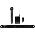 Audix AP42 C210 Wireless Microphone System with R42 Two Channel Diversity Receiver, H60/OM2 Handheld Transmitter, B60 Bodypack Transmitter and ADX10 Lavalier Microphone Band A