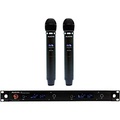 Audix AP42 VX5 Dual Handheld Wireless Microphone System With R42 2-Channel Diversity Receiver and 2 H60/VX5 Handheld Transmitters Band A