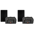 RCF ART-912A Powered Speaker Pair With Road Runner Bags