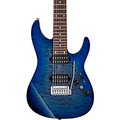 Ibanez AZ427P2QM Premium 7-String Electric Guitar Twilight Blue Burst