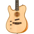 Fender Acoustasonic Telecaster Left-Handed Acoustic-Electric Guitar Natural