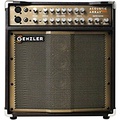 GENZLER AMPLIFICATION Acoustic Array PRO 300W 1x10 with 4x3 Line Array Acoustic Guitar Combo Amp Brown