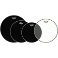 Remo Ambassador Standard Resonant Pro Pack with Free 14 in. Ambassador Hazy Snare-Side Drum Head Clear