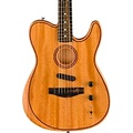 Fender American Acoustasonic Telecaster All-Mahogany Acoustic-Electric Guitar Natural