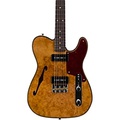 Fender Custom Shop Artisan Maple Burl Dual P90 Telecaster Electric Guitar Aged Natural