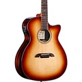 Alvarez Artist Elite GA Bevel Armrest Cutaway Acoustic Electric Guitar Shadow Burst