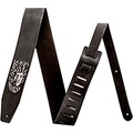 Dunlop Authentic Hendrix 68 Shrine Series BMF Leather Guitar Strap Black 2.5 in.