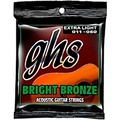 GHS BB20X 80/20 Bronze Extra Light Acoustic Guitar Strings