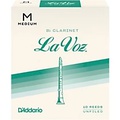 La Voz Bb Clarinet Reeds Medium Soft Box of 10
